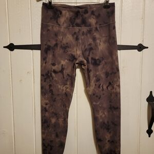 JoyLab Leggings Tie Dye Brown Size XL